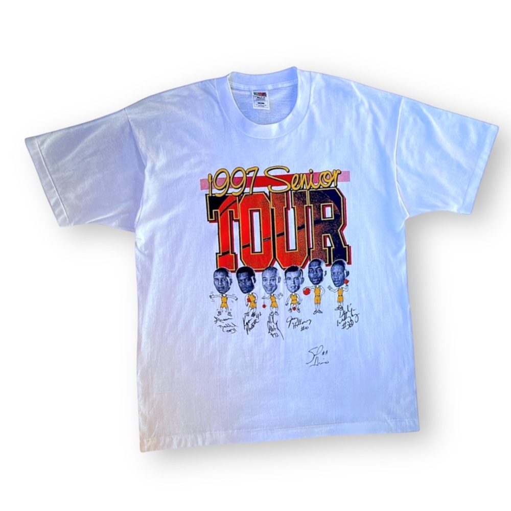 Vintage White 1997 Senior Tour Graphic Tee